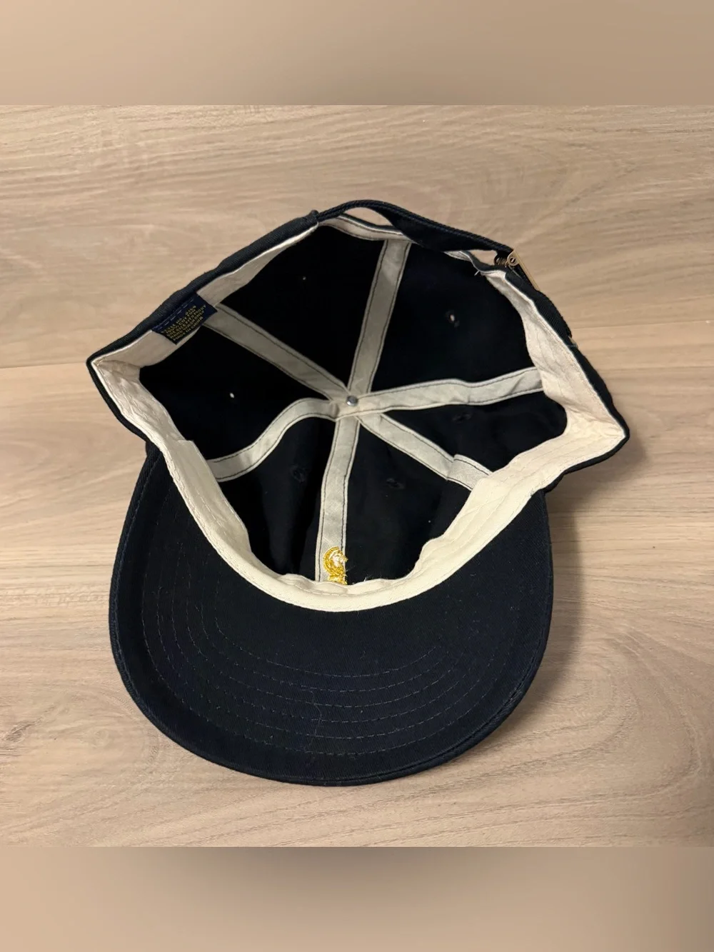 Lord Abbett Hat Cap Black Adjustable Strap Back